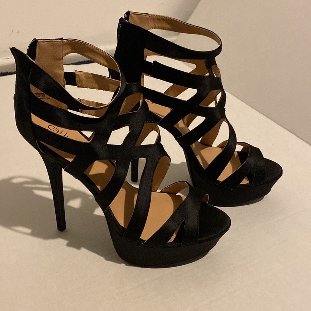 Sexy Satin 4 1/2 inch heels